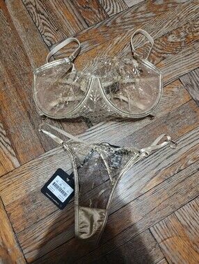 Honey Birdette Aurelia Bra Set 30H XS